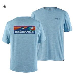 Patagonia Daily Tech T-Shirt blue | Size M